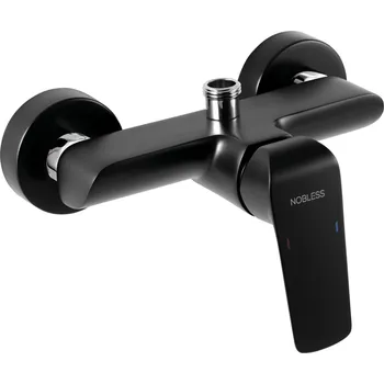 Vodovodní baterie NOVASERVIS Baterie Novaservis Nobless Tina sprchová, bez příslušenství, 150 mm, černá, 38062/1,5 38062/1,5