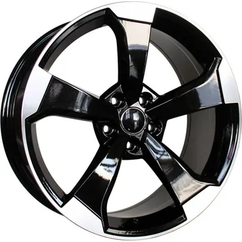 Alu kolo Alu kola Racing Line XE351, 17x7.5 5x100 ET40, černá + leštění