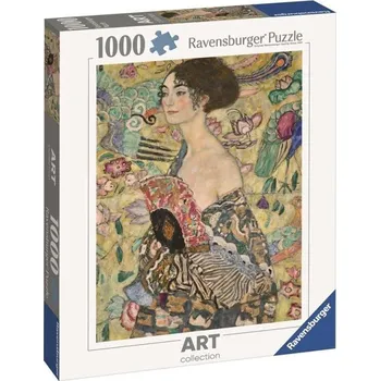 Ravensburger Gustav Klimt Dáma s vějířem 1000 dílků