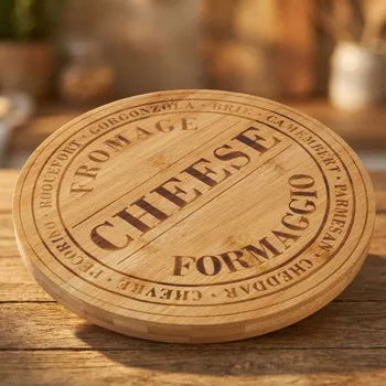 Kuchyňské prkénko Bambusové kuchyňské prkénko CHEESE 28 cm