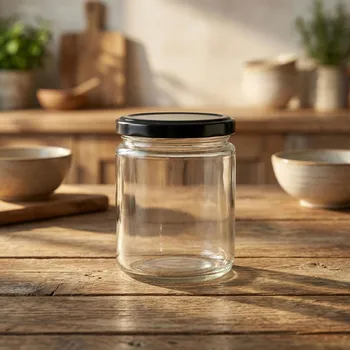 Dóza na potraviny Skleněná nádoba / sklenička na koření TADAR MUNA 330 ml