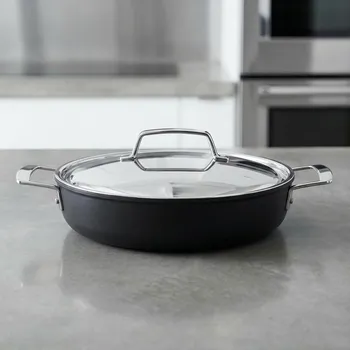 Pánev DEMEYERE Alu Pro 5 28 cm - nepřilnavá pánev s poklicí