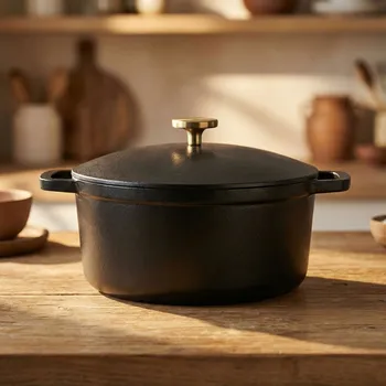 Pánev Železná pánev s poklicí STARKE PRO 5 l