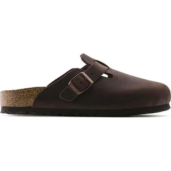 Dámská obuv Nubukové pantofle Birkenstock Boston SFB 159713 hnědá 89X, EUR 36