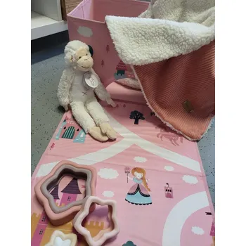 Úložný box Box na hračky růžový