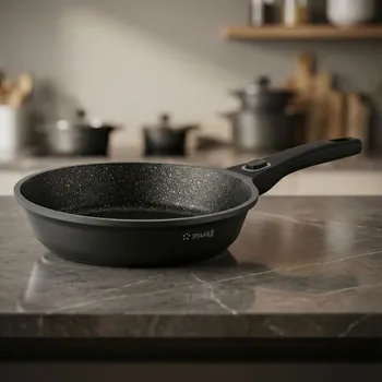 Pánev Mramorovaná pánev s odnímatelnou rukojetí STARKE PRO SVART 24 cm