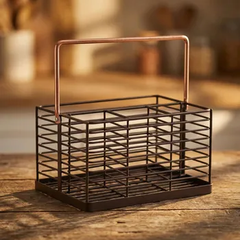 STARKE PRO Harper černá - kovová nádoba na náčiní