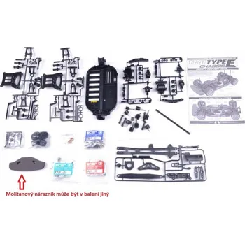 RC model Tamiya Tamiya podvozek TT-01E 4WD 1:10 (stavebnice)