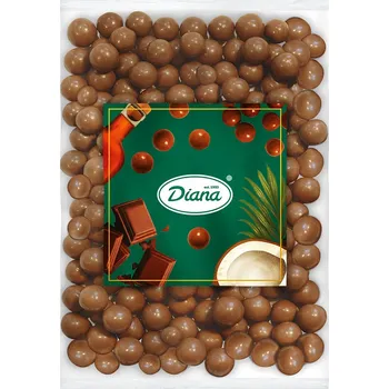 Bonbon Diana Company Rumové kuličky s kokosem v mléčné čokoládě 500g