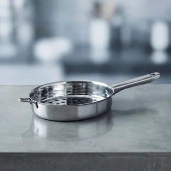 Pasírovač Síto na nudle z nerezové oceli SILVER 18 cm