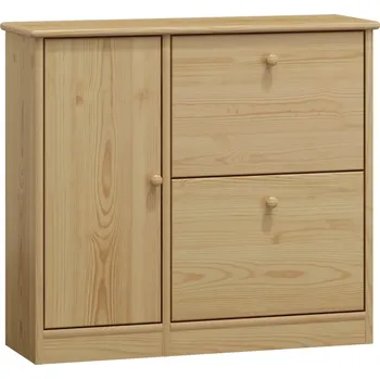 Botník ImportWorld Botník Amanda- v80 x š90 x h29 cm (Barva dřeva: Borovice)