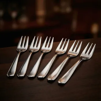 Příbor ZWILLING Nova 6 ks - vidličky na dort z nerezové oceli