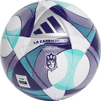 Míčový sport Adidas Queens League La Caprichosa fotbalový míč modrý JI8977 5