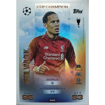 Karetní hra Virgil Van Dijk