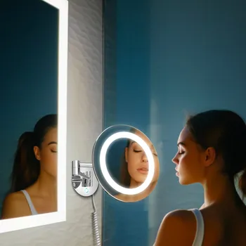 Mýdlenka Kozmetické zrkadlo Nimco s podsvietením LED ZK 20165-26