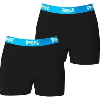 Pánské oblečení Boxerky Lonsdale Black 1021908 X Small