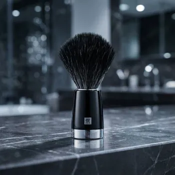 Štětka na holení ZWILLING CLASSIC 10.5 cm - štětka na holení z přírodních jezevčích štětin, černá
