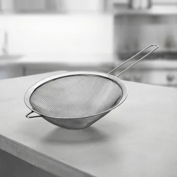 Cedník a síto Kovové kuchyňské síto kužel klasické 22 cm