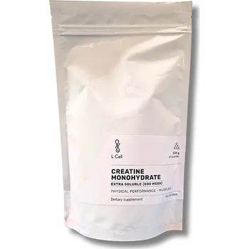 Kreatin L Cell | Kreatin monohydrát – extra jemně mletý prášek 5 000 mg kreatinu + 1,5 mg zinku na dávku • bez příchutí • 300 g