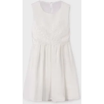 Dívčí šaty Dívčí šaty Mayoral 6944.8A.Junior.PPYH béžová 01X, vel. 157