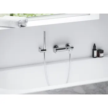 Vodovodní baterie Ravak EL 022.00CR Vanová nástěnná baterie bez sprchového setu, Chrome