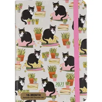 Diář 2027 Smarty Cats Weekly Planner (16 Months, Sept 2026 to Dec 2027) (EN)