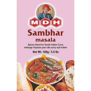 Koření MDH Sambhar Masala - koření na zeleninu v rajské omáčce, 100 g