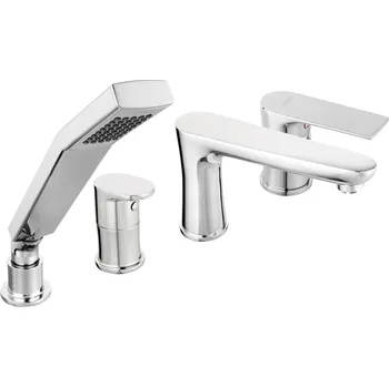 Vodovodní baterie NOVASERVIS Vanová souprava Novaservis Ferro Algeo Square, chrom, BAQ11A BAQ11A