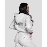 KLOMIO Dámská oversized fitness mikina BLISS, šedá