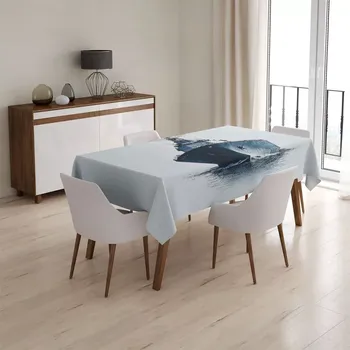 ubrus Sablio Ubrus Válečná loď na klidném moři - 90x90 cm