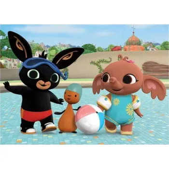 Puzzle Puzzle Bing u bazénu 24 dílků