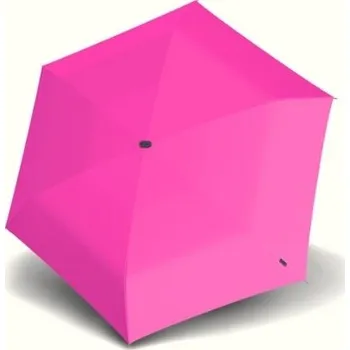 Oblečení a móda KNIRPS X4U ultra light slim neon pink - lehký skládací deštník růžová 9560308802