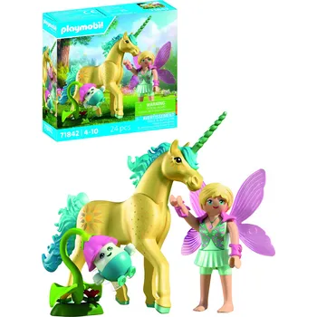 Hračka Playmobil 71843 Sběratelský jednorožec Šťastná levandule s vílou