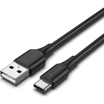 Datový kabel Vention USB 2.0 to USB-C 3A Cable 2M Black