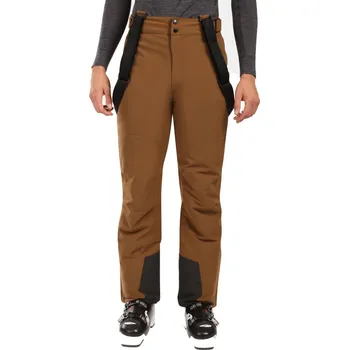 Snowboardové kalhoty Kilpi MIMAS-M Pánské lyžařské kalhoty - větší velikosti ZMX406KI Hnědá 7XL