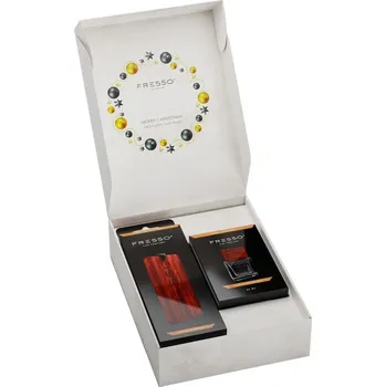 Vůně do auta Vánoční balení Fresso Mini Christmas Box Dark Delight