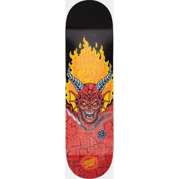 Skateboard Santa Cruz X Stranger Things Hellfire Club 8.25