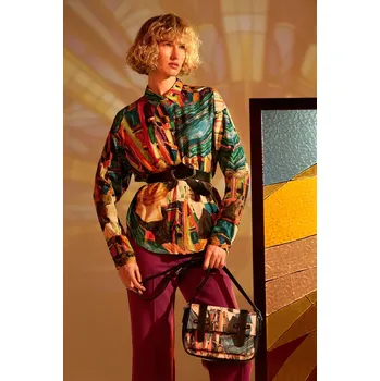 Pánská košile Košile Medicine RS25.KDD252 vícebarevná MLB, vel. XS