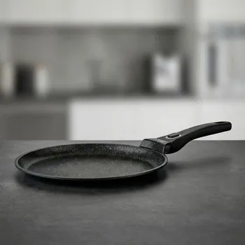 Pánev Mramorová pánev na palačinky STARKE PRO Svart Marble 28 cm