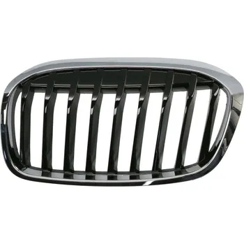 Karosérie BLIC Přední maska do L (chromovaný rámeček, leskle černá) BMW 2 Active Tourer F45, F46 01.2018-10.2021