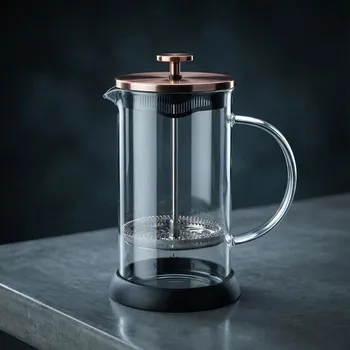 French press French press - skleněná konvice na čaj a kávu HARPER 1 l