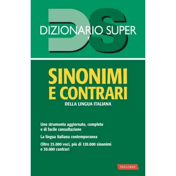 Kniha Dizionario sinonimi e contrari della lingua italiana (Kniha)
