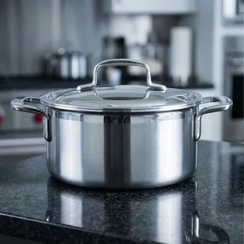 Hrnec DEMEYERE 5-Plus 2,2 l - nerezový hrnec s poklicí