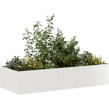 Truhlík vidaXL Truhlík 200x80x40 cm ocel [860758] Barva: Nerezová ocel