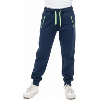 Chlapecké zateplené tepláky FV0292 Velikost: 140/146, Barva: Tmavě modrá