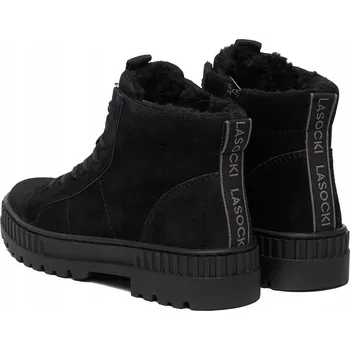 Dámské kozačky Kotníková obuv Lasocki CEO-WI23-N-PUSZAN-02 Černá 41