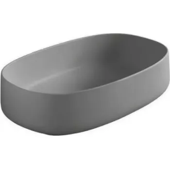 Umyvadlo Artceram COGNAC umyvadlová mísa 55 cm, bez přepadu, Saniglaze, grey olive