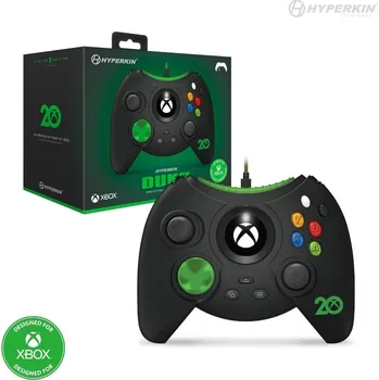 Herní ovladač Herní ovladač Hyperkin Duke Wired Controller (Xbox 20th Ann.LE) (Black) Official Licensed by Xbox