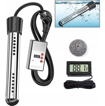 Bojler PONORNÝ OHŘÍVAČ DO BAZÉNU OHŘÍVAČ VODY BOJLER 3000W 220V