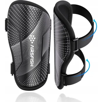 Chránič nohou Fotbalové chrániče holení pro děti na suchý zip, lehké, velikost XXS